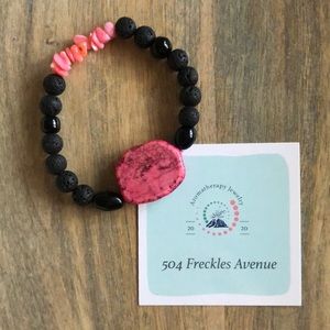 Aromatherapy Jewelry: Glass/Stone/Lava Beads